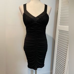 Strappy form fitted dress size 6